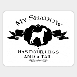 My Airedale Shadow Magnet